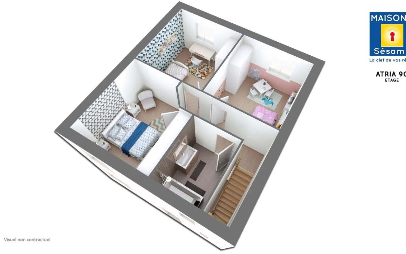 Projet de construction d'une maison 80 m² avec terrain à DAMPMART (77) à Dampmart — photo 4