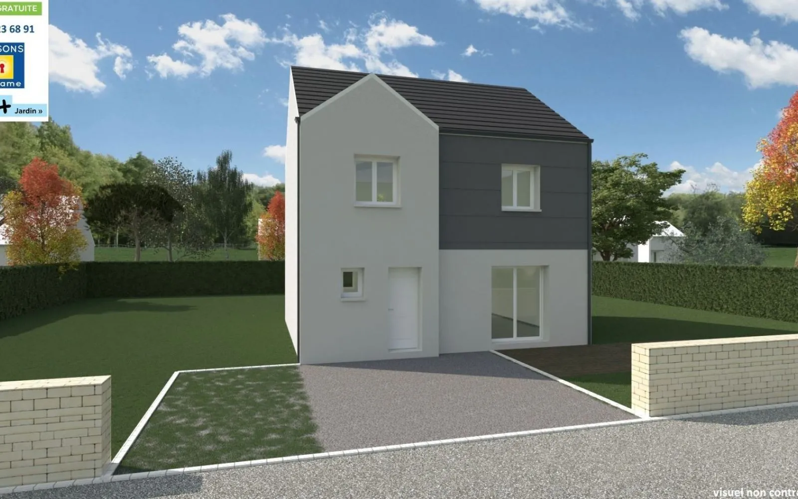 Projet de construction d'une maison 102 m² avec terrain proche de PUSSAY (91) à Pussay — photo 2