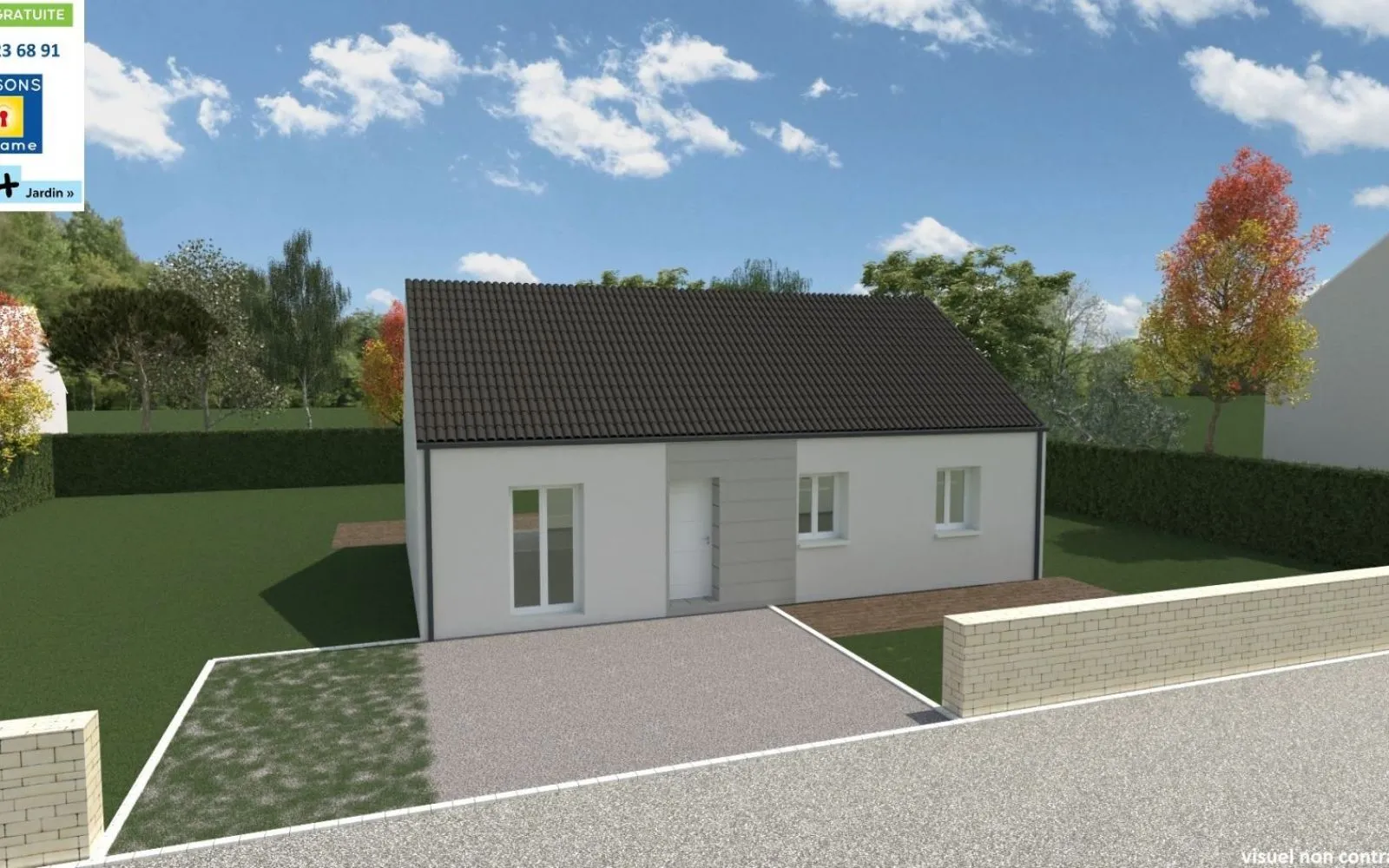 Projet de construction d'une maison 79 m² avec terrain proche de MAISSE (91) à Maisse — photo 1