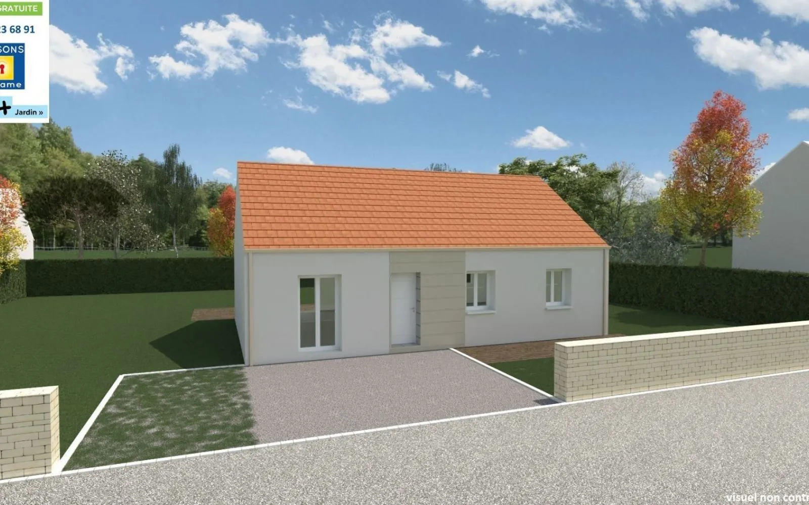 Projet de construction d'une maison 79 m² avec terrain proche de MAISSE (91) à Maisse — photo 2