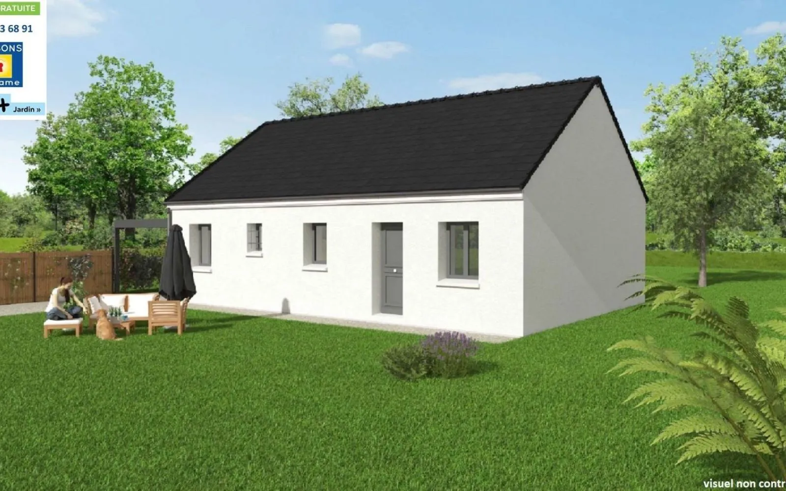 Projet de construction d'une maison 79 m² avec terrain proche de MAISSE (91) à Maisse — photo 3