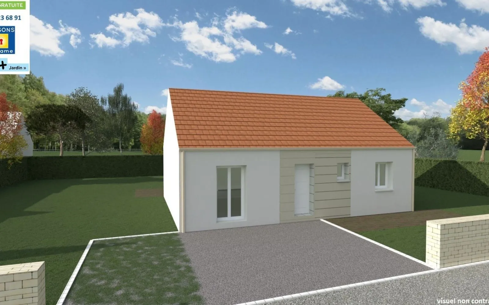 Projet de construction d'une maison 70 m² avec terrain à 25 minutes d'ETAMPES (91) à Étampes — photo 1