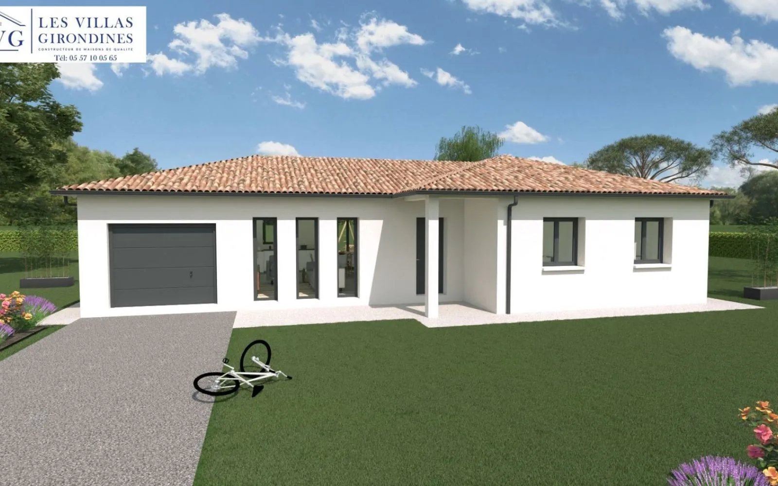 Projet de construction d'une maison 101.16 m² avec terrain à LA TESTE-DE-BUCH (33) à La Teste-de-Buch — photo 1