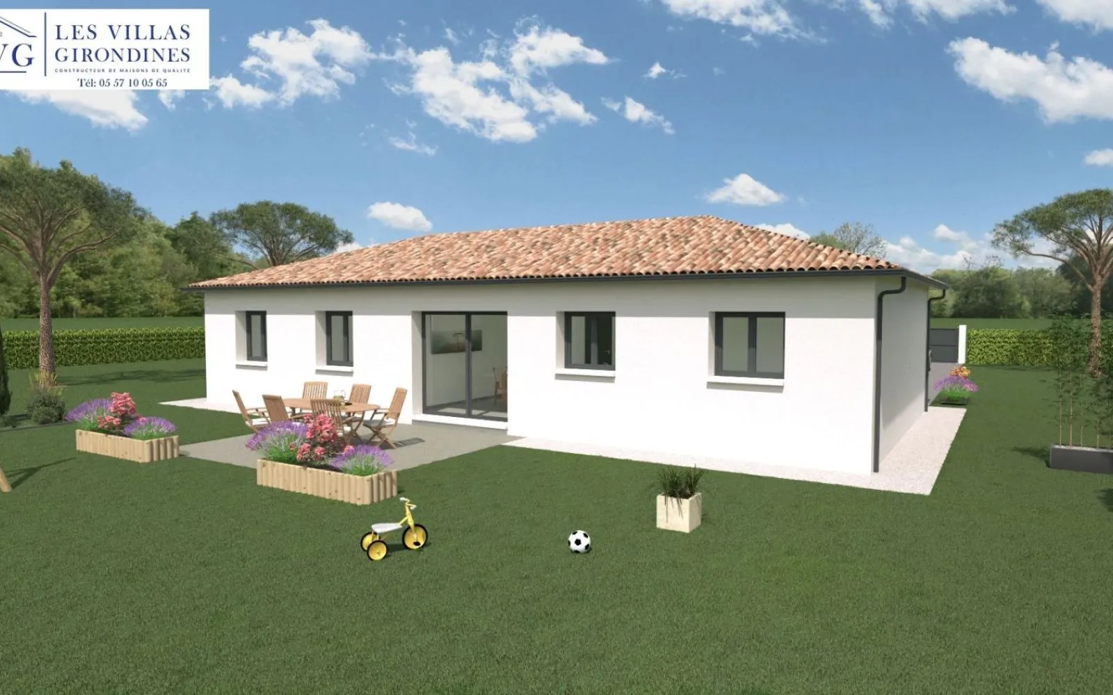 Projet de construction d'une maison 101.16 m² avec terrain à LA TESTE-DE-BUCH (33) à La Teste-de-Buch — photo 2