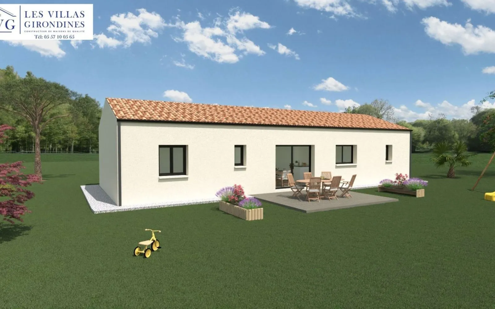 Projet de construction d'une maison 100.68 m² avec terrain à LA TESTE-DE-BUCH (33) à La Teste-de-Buch — photo 2