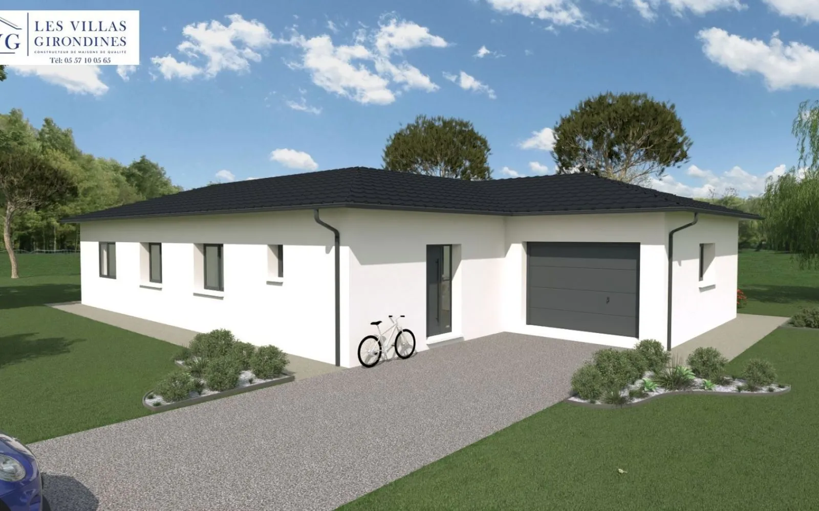 Projet de construction d'une maison 128.47 m² avec terrain à BELIN-BELIET (33) à Belin-Béliet — photo 2