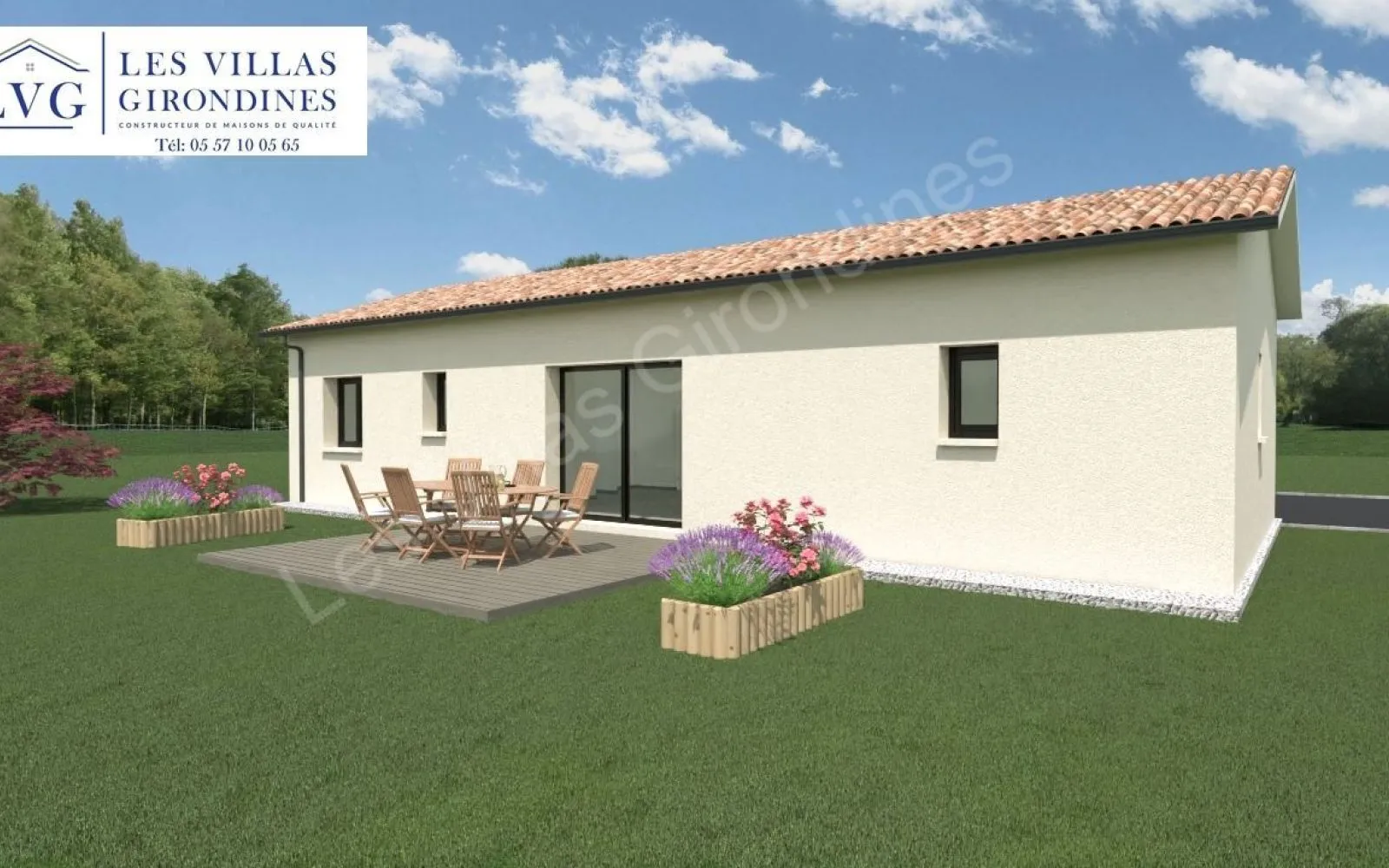 Projet de construction d'une maison 87 m² avec terrain à SAINT-JEAN-D'ILLAC (33) à Saint-Jean-d'Illac — photo 1