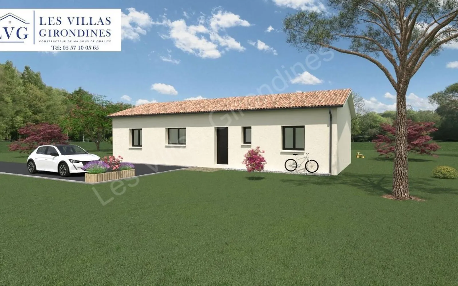 Projet de construction d'une maison 87 m² avec terrain à SAINT-JEAN-D'ILLAC (33) à Saint-Jean-d'Illac — photo 2