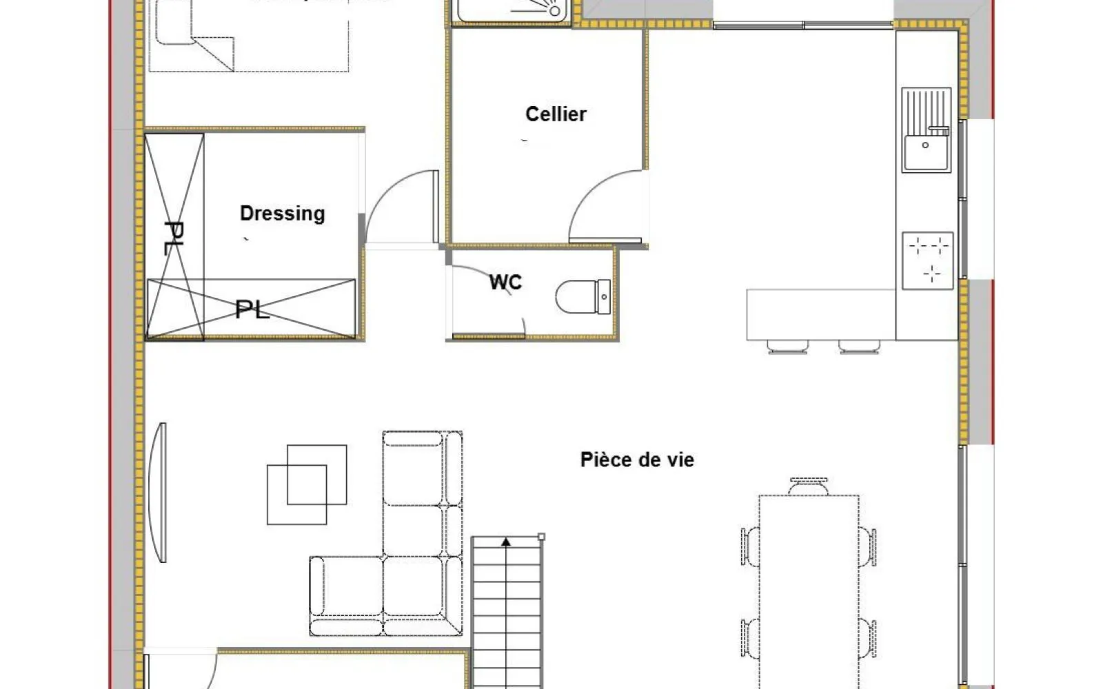 Projet de construction d'une maison 113.75 m² avec terrain à BELIN-BELIET (33) à Belin-Béliet — photo 3