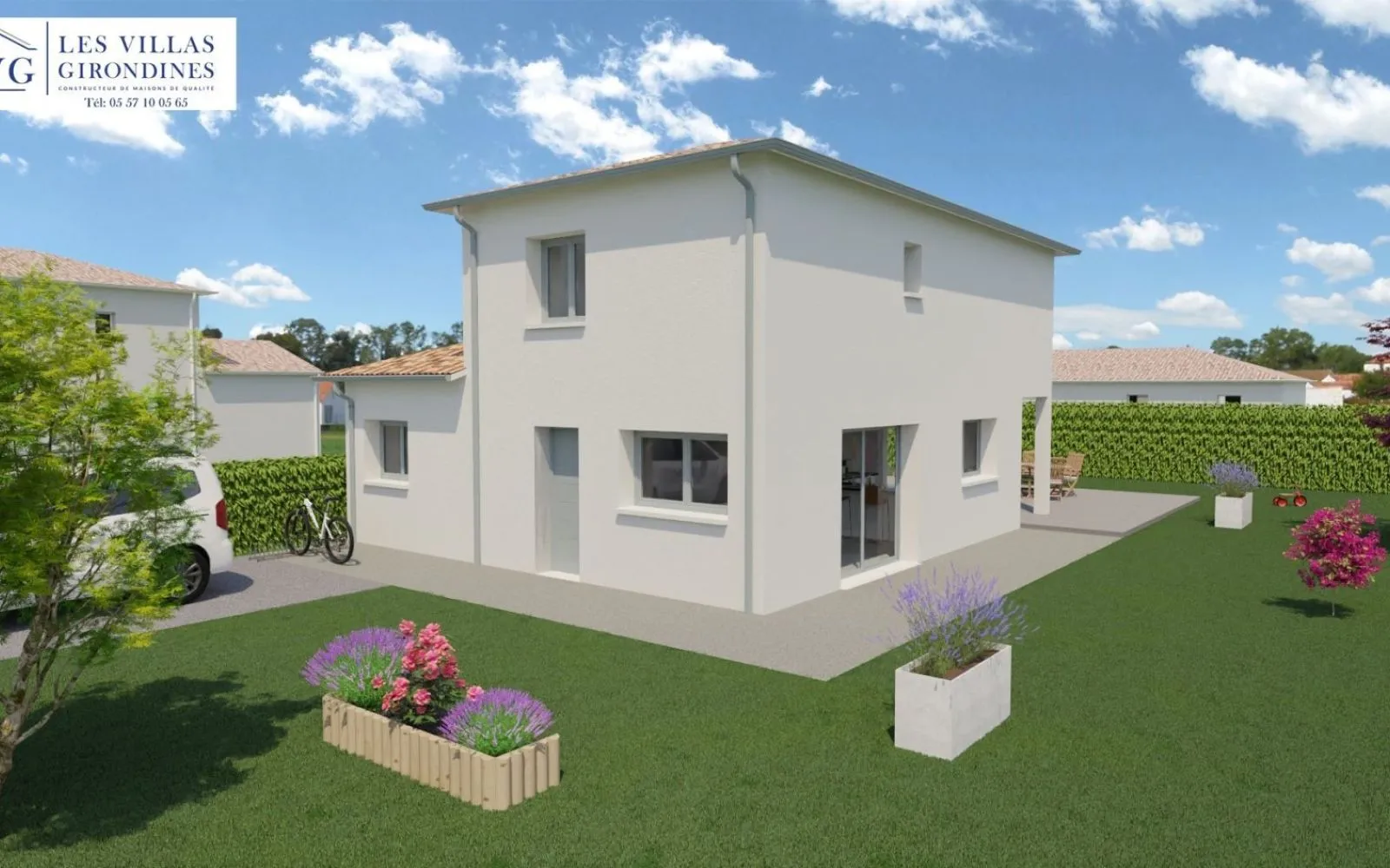 Projet de construction d'une maison 113.75 m² avec terrain à BELIN-BELIET (33) à Belin-Béliet — photo 2