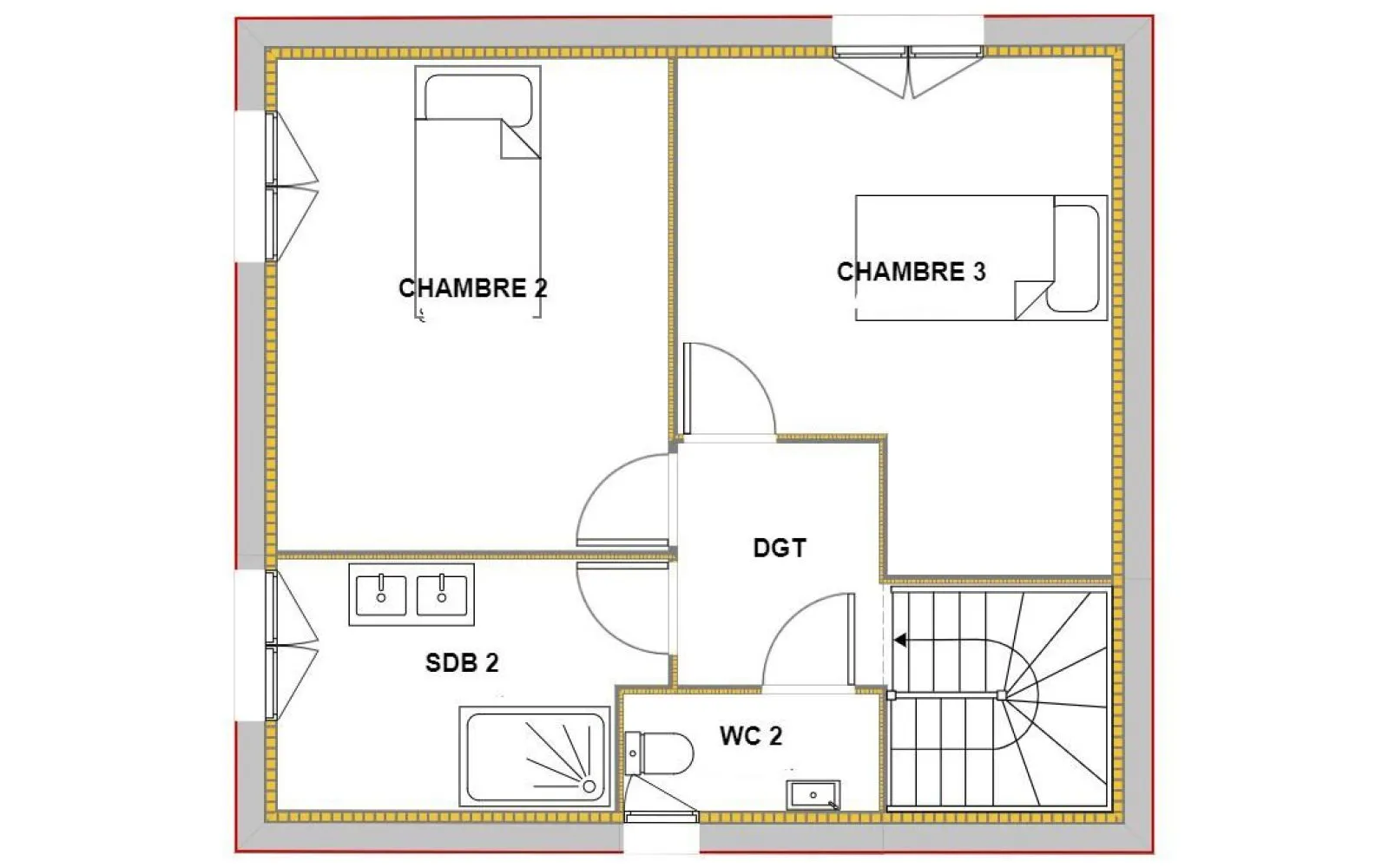 Projet de construction d'une maison 122.95 m² avec terrain à LA TESTE-DE-BUCH (33) à La Teste-de-Buch — photo 4