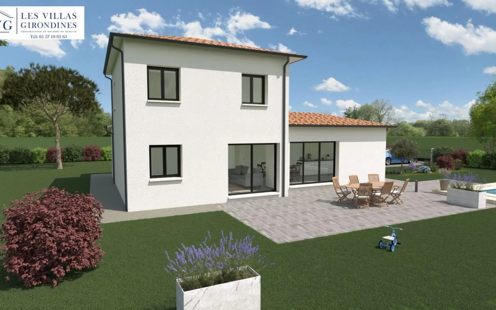 Projet de construction d'une maison 122.95 m² avec terrain à LA TESTE-DE-BUCH (33) à La Teste-de-Buch — photo 2