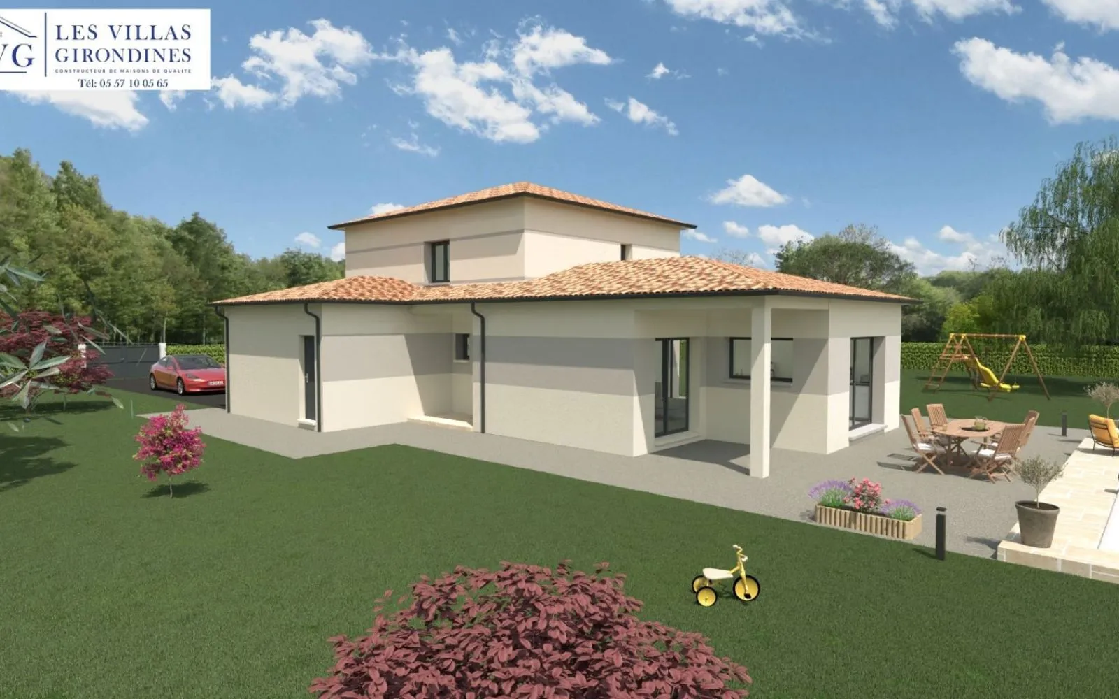 Projet de construction d'une maison 137.47 m² avec terrain à LA TESTE-DE-BUCH (33) à La Teste-de-Buch — photo 1