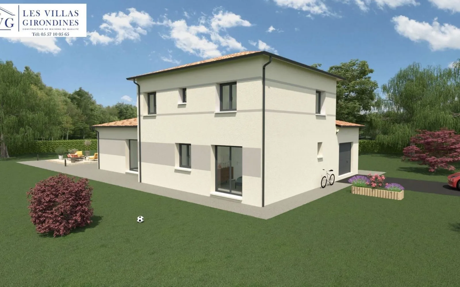 Projet de construction d'une maison 137.47 m² avec terrain à LA TESTE-DE-BUCH (33) à La Teste-de-Buch — photo 2