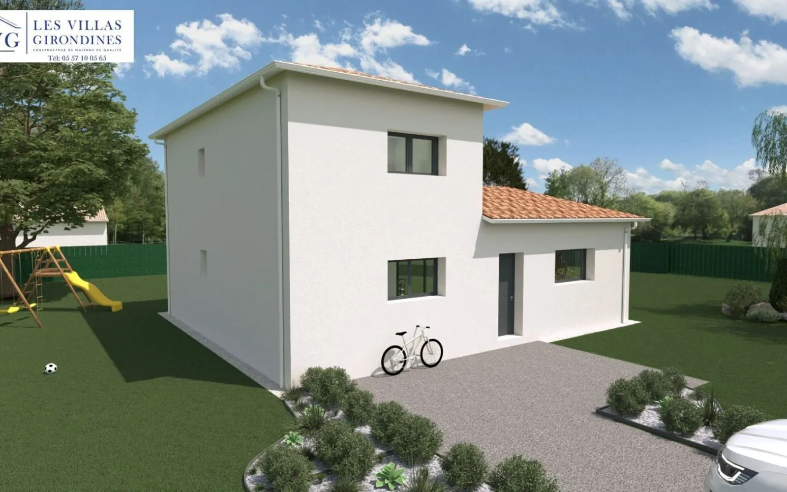 Projet de construction d'une maison 97.33 m² avec terrain à MIOS (33) à Mios — photo 2
