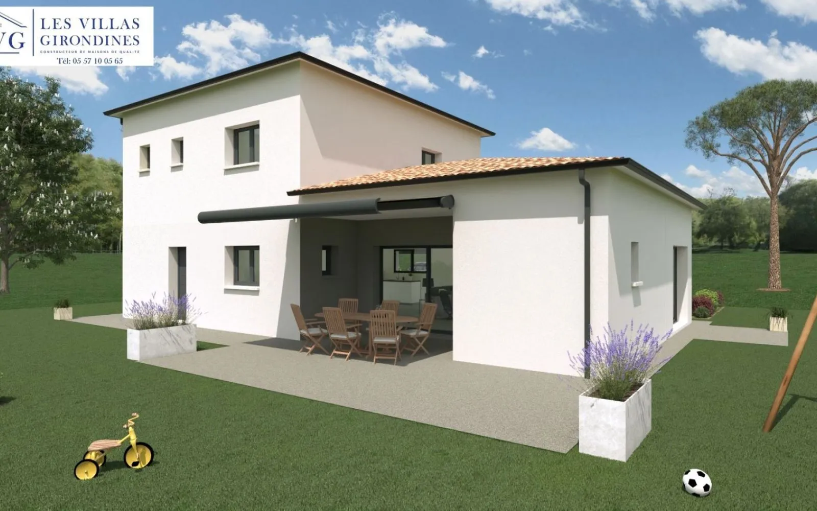 Projet de construction d'une maison 156.93 m² avec terrain à LANGON (33) à Langon — photo 1