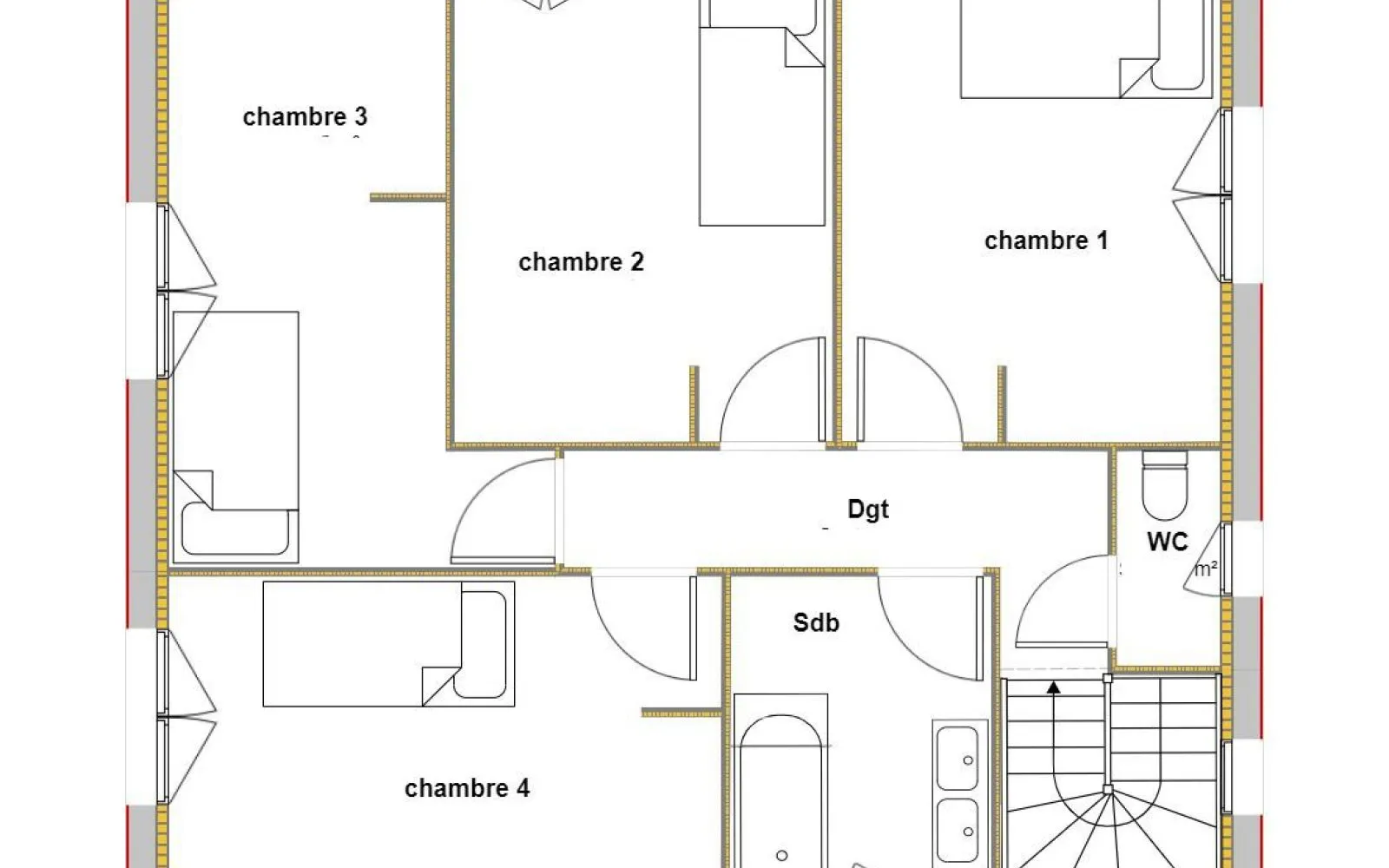 Projet de construction d'une maison 156.93 m² avec terrain à LANGON (33) à Langon — photo 4