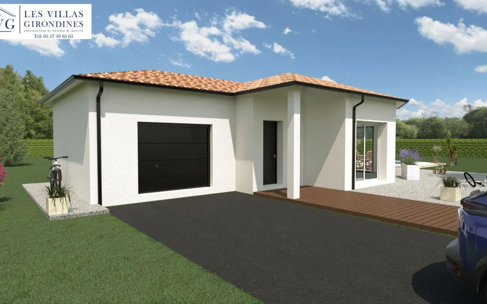 Projet de construction d'une maison 123.35 m² avec terrain à LA TESTE-DE-BUCH (33) à La Teste-de-Buch — photo 2
