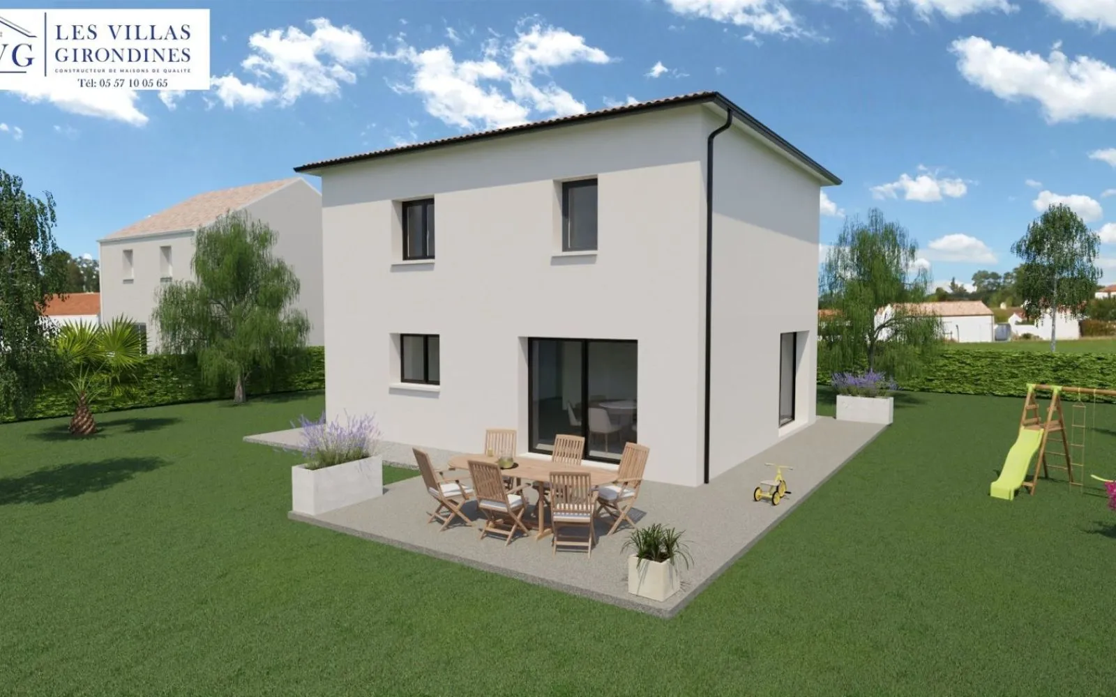 Projet de construction d'une maison 98.08 m² avec terrain à MIOS (33) à Mios — photo 1