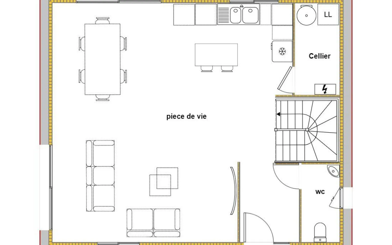 Projet de construction d'une maison 98.08 m² avec terrain à MIOS (33) à Mios — photo 3