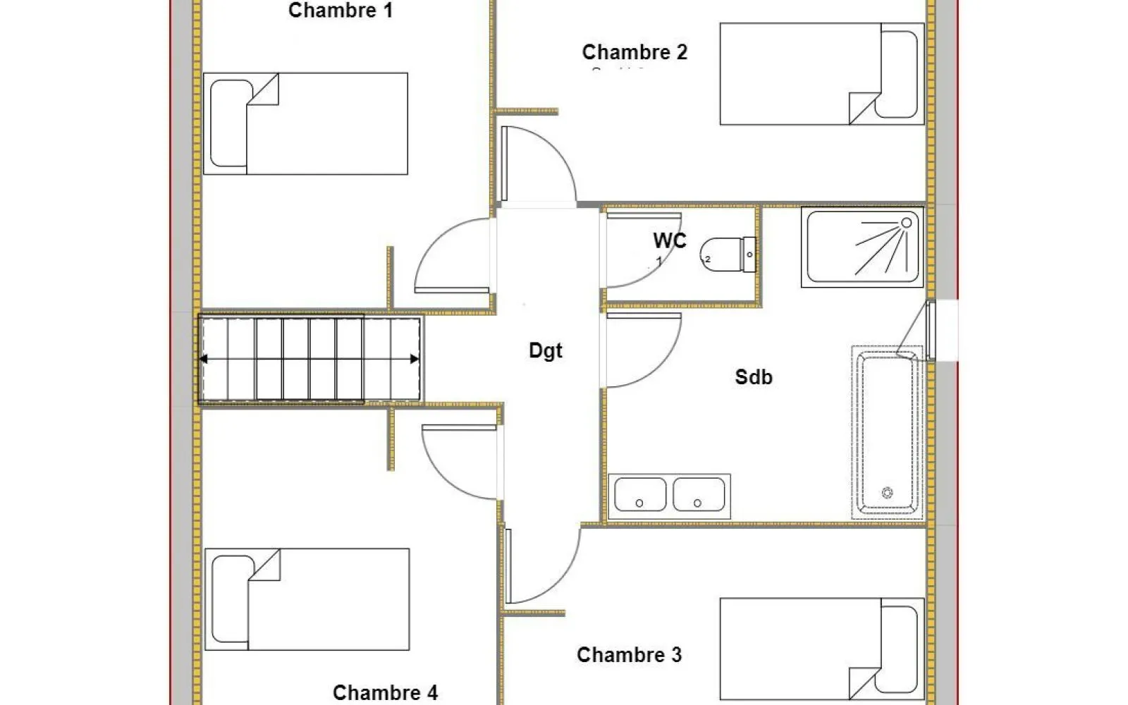 Projet de construction d'une maison 140.56 m² avec terrain à LANGON (33) à Langon — photo 4