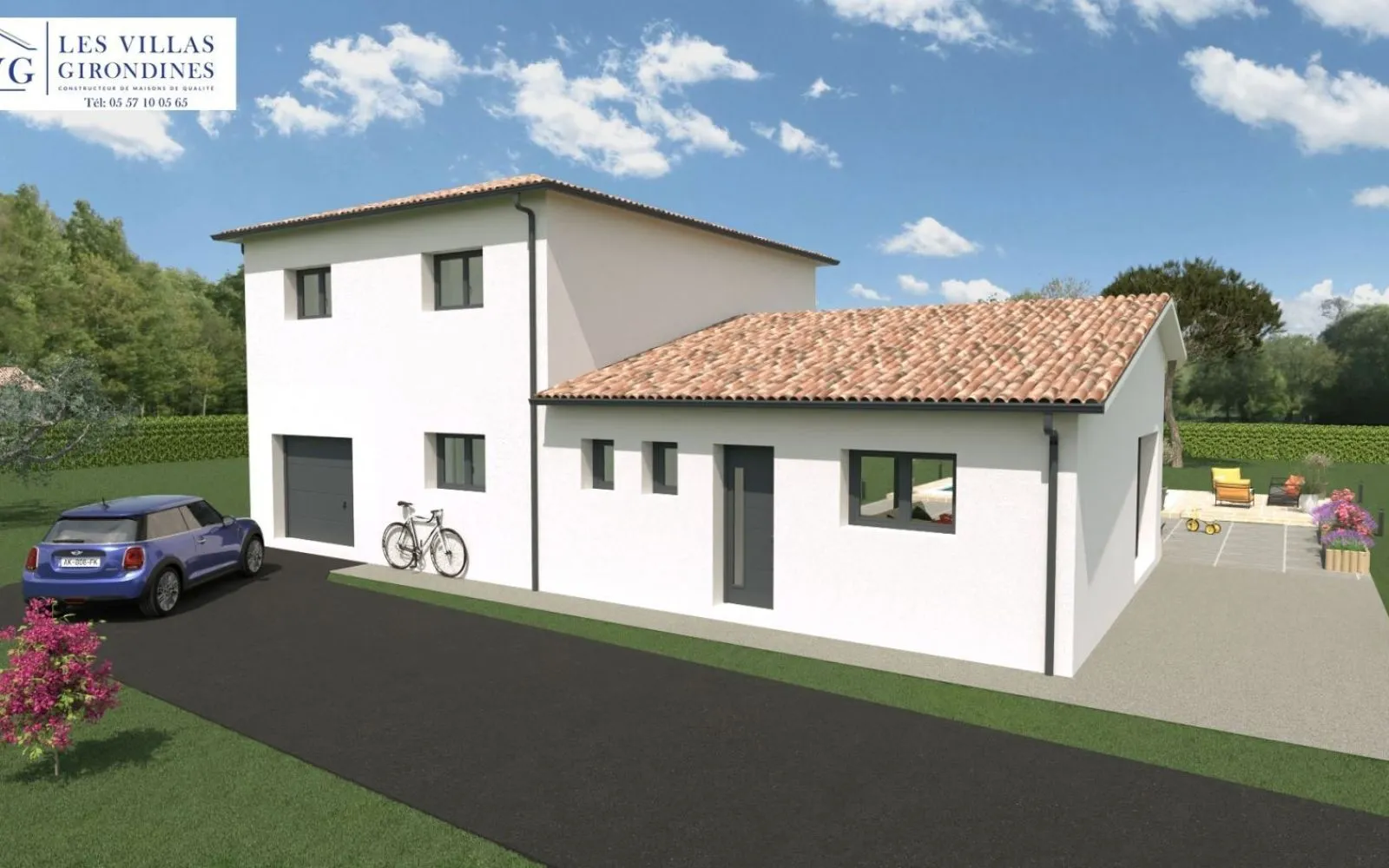 Projet de construction d'une maison 140.56 m² avec terrain à LANGON (33) à Langon — photo 2