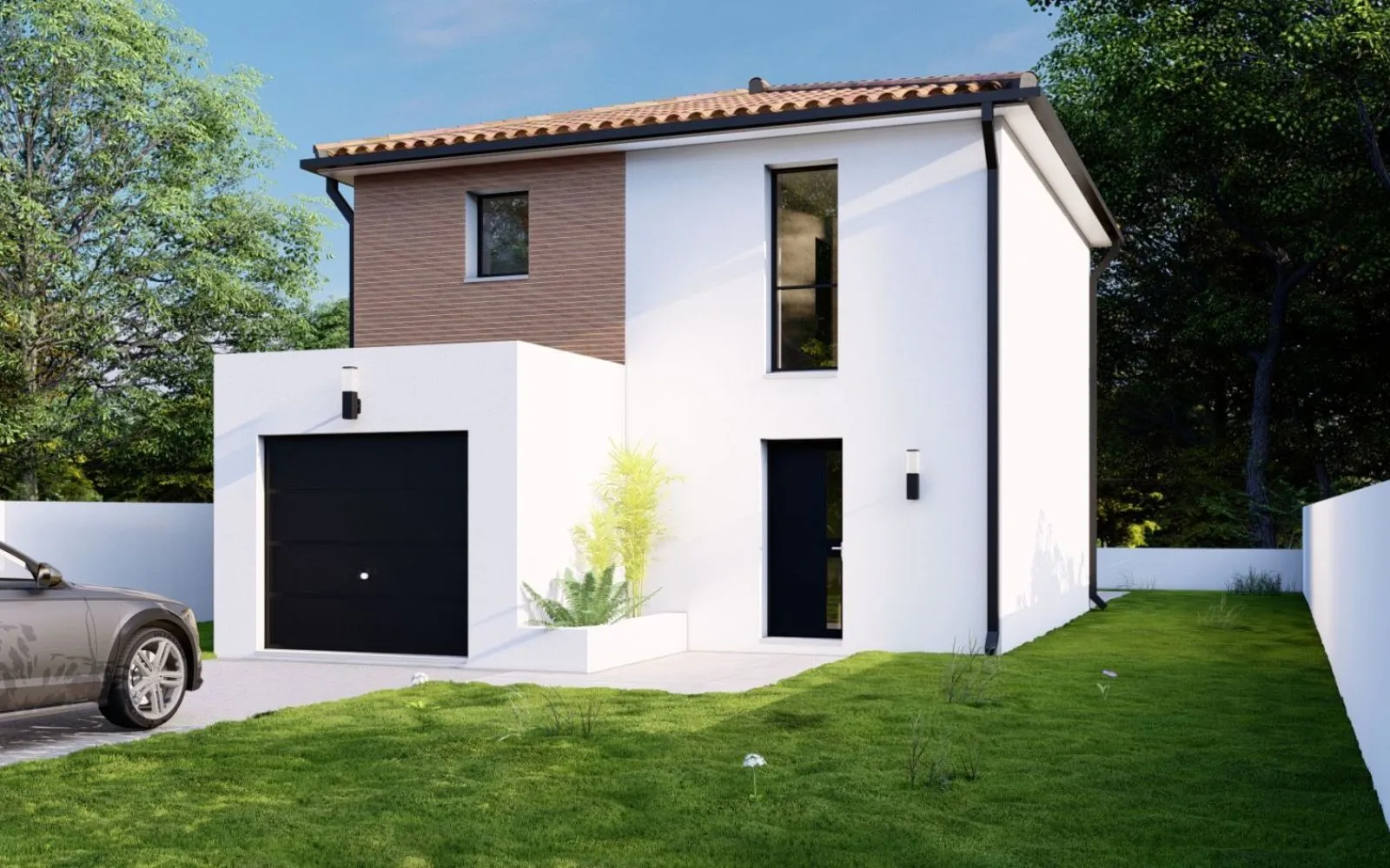 Projet de construction d'une maison 79 m² avec terrain à ALIGNAN-DU-VENT (34) à Alignan-du-Vent — photo 1