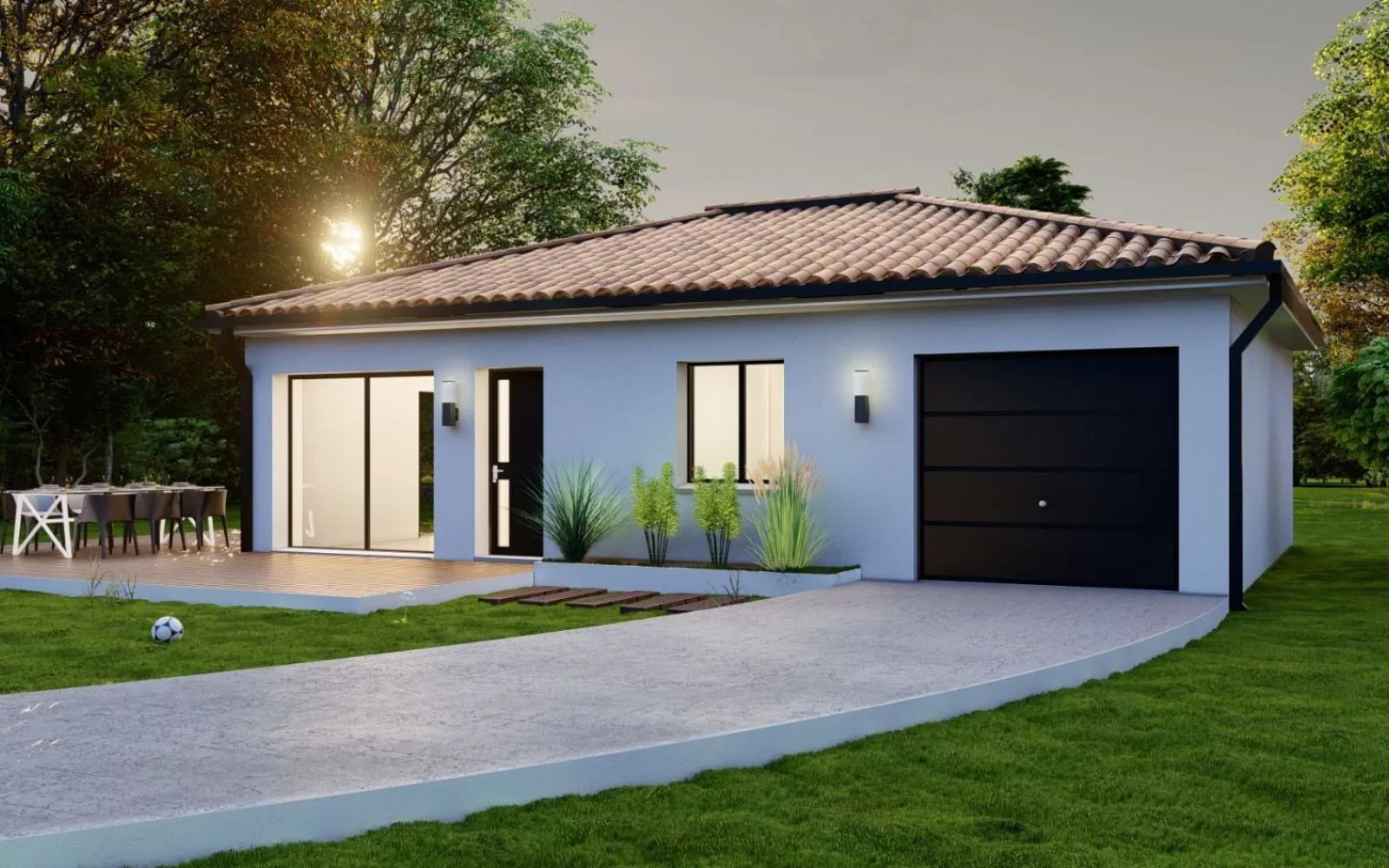 Projet de construction d'une maison 70 m² avec terrain à ALIGNAN-DU-VENT (34) à Alignan-du-Vent — photo 1