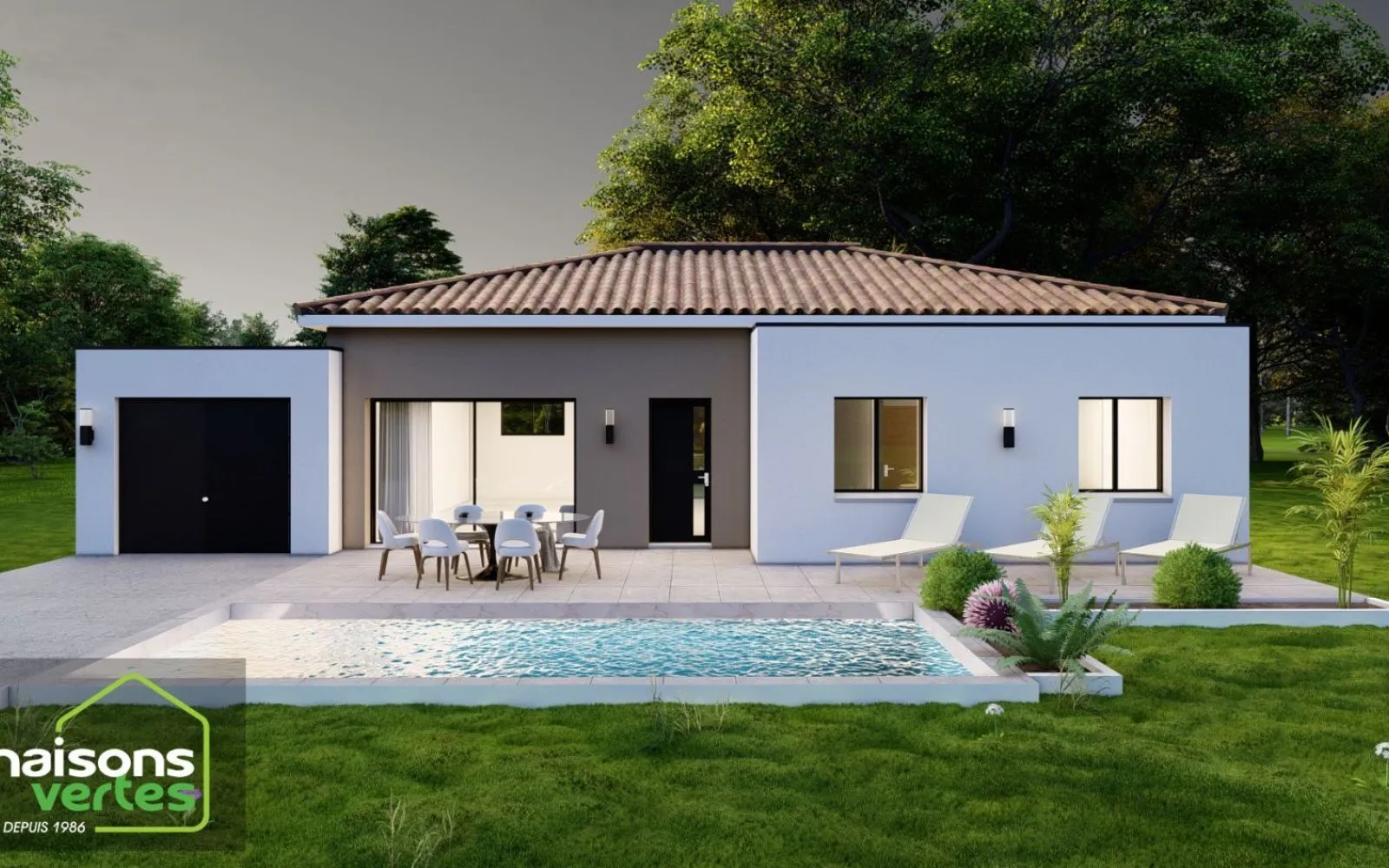 Projet de construction d'une maison 90 m² avec terrain à CANET (11) à Canet — photo 1
