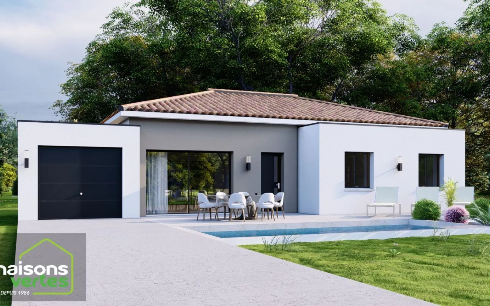 Projet de construction d'une maison 90 m² avec terrain à CANET (11) à Canet — photo 2
