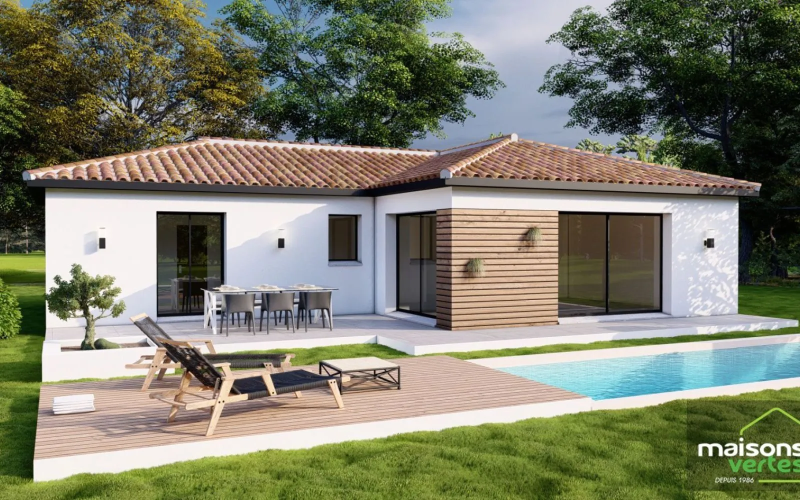 Projet de construction d'une maison 95 m² avec terrain à MARCORIGNAN (11) à Marcorignan — photo 1