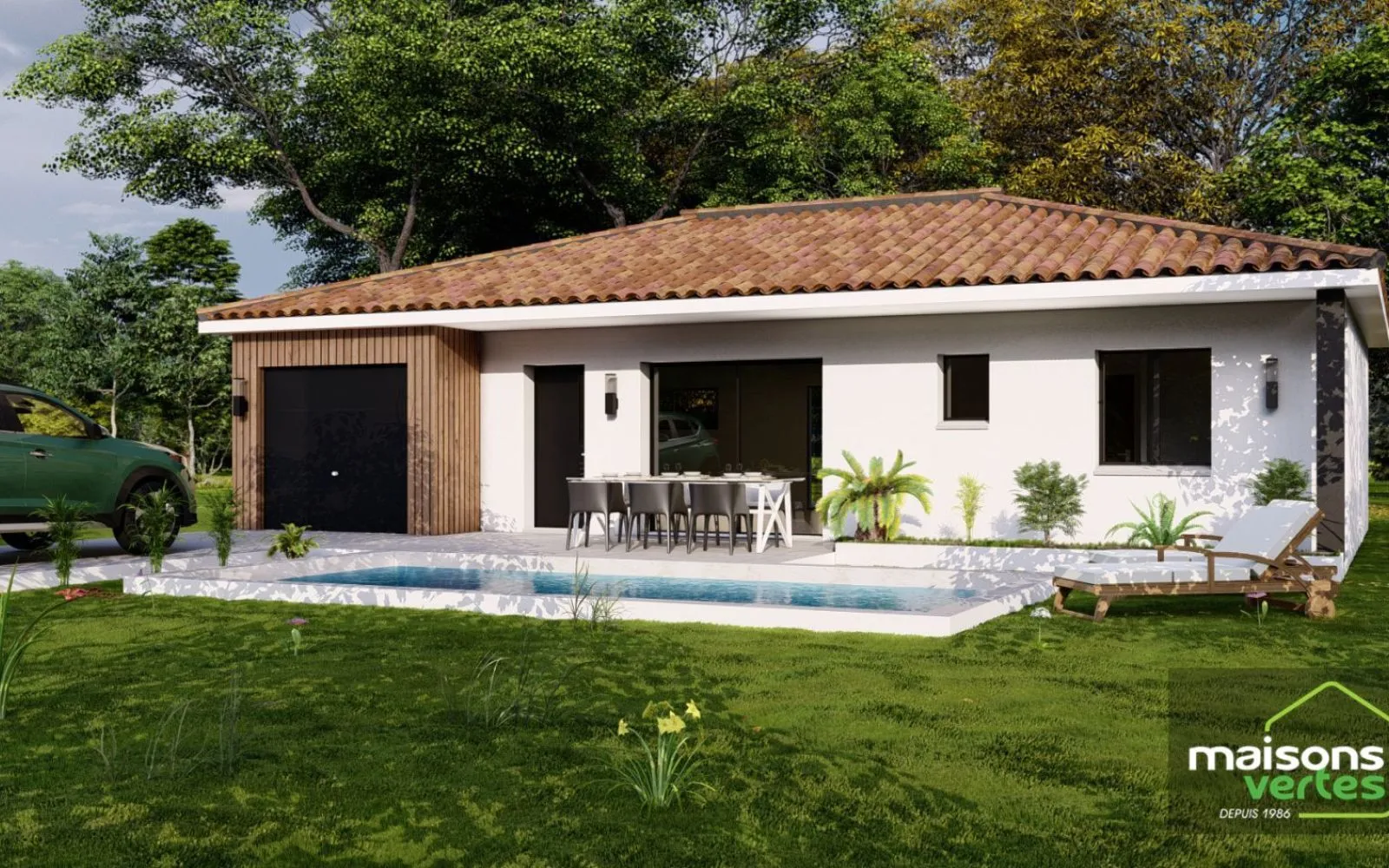 Projet de construction d'une maison 90 m² avec terrain à CRUSCADES (11) à Cruscades — photo 2