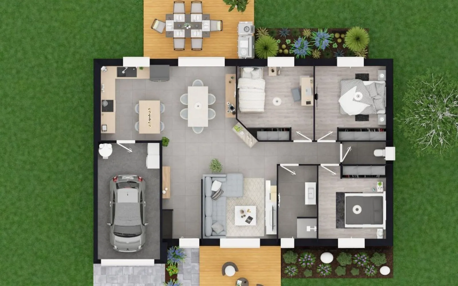 Projet de construction d'une maison 90 m² avec terrain à CRUSCADES (11) à Cruscades — photo 3