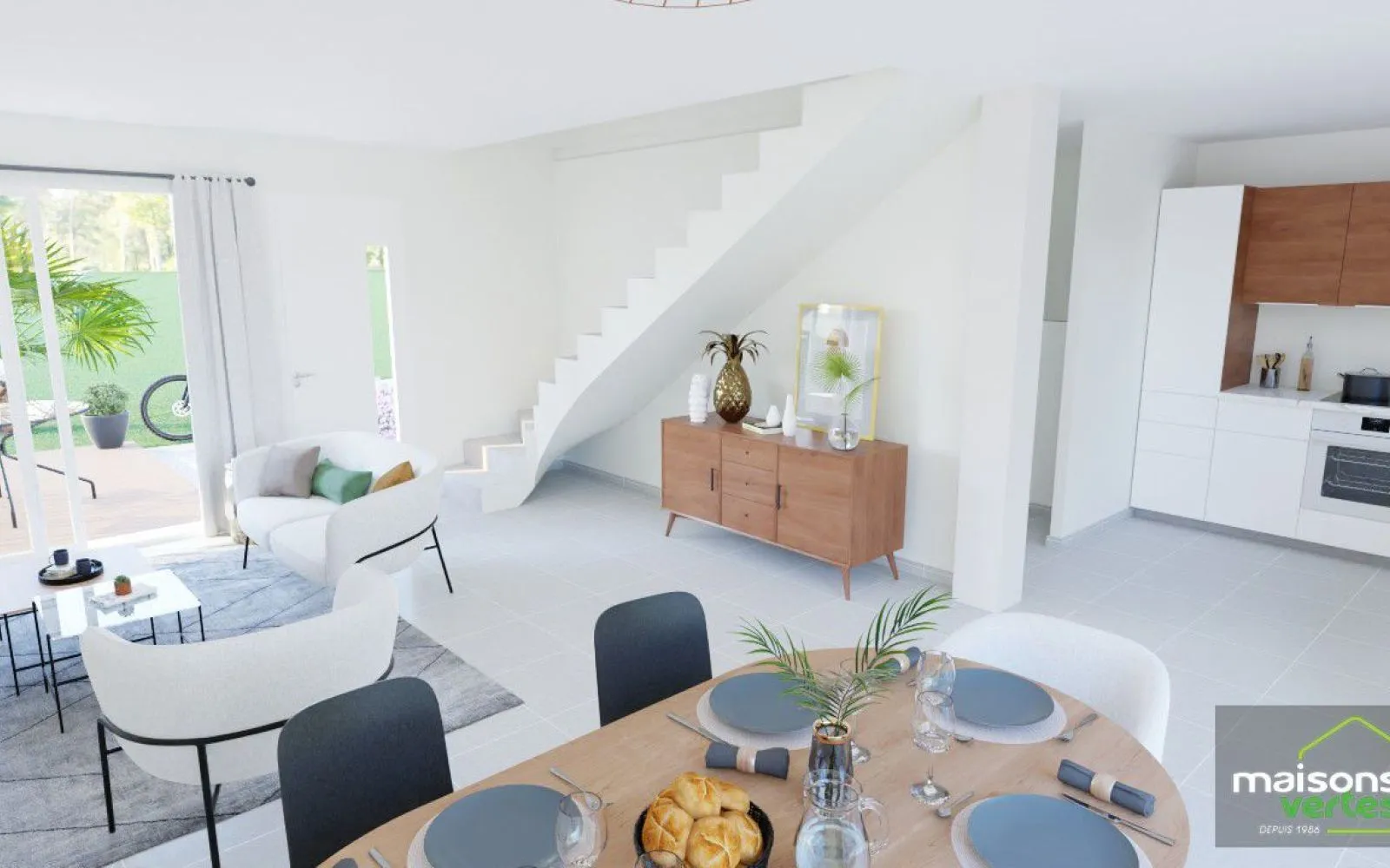 Projet de construction d'une maison 81 m² avec terrain à LIEURAN-LES-BEZIERS (34) à Lieuran-lès-Béziers — photo 2