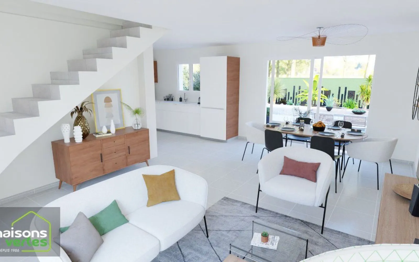 Projet de construction d'une maison 81 m² avec terrain à LIEURAN-LES-BEZIERS (34) à Lieuran-lès-Béziers — photo 3