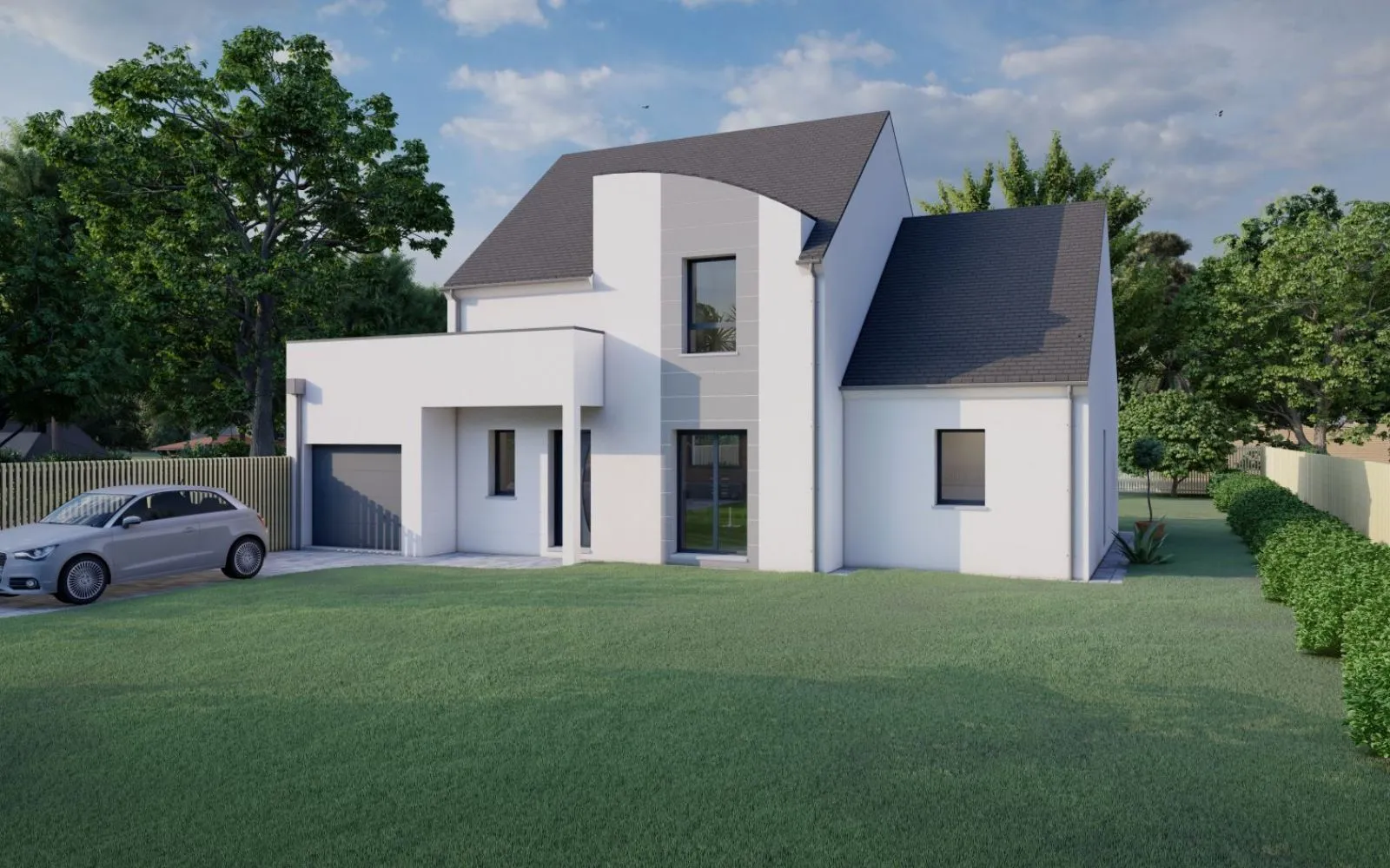 Projet de construction d'une maison 124 m² avec terrain à CHAMPMOTTEUX (91) à Champmotteux — photo 1