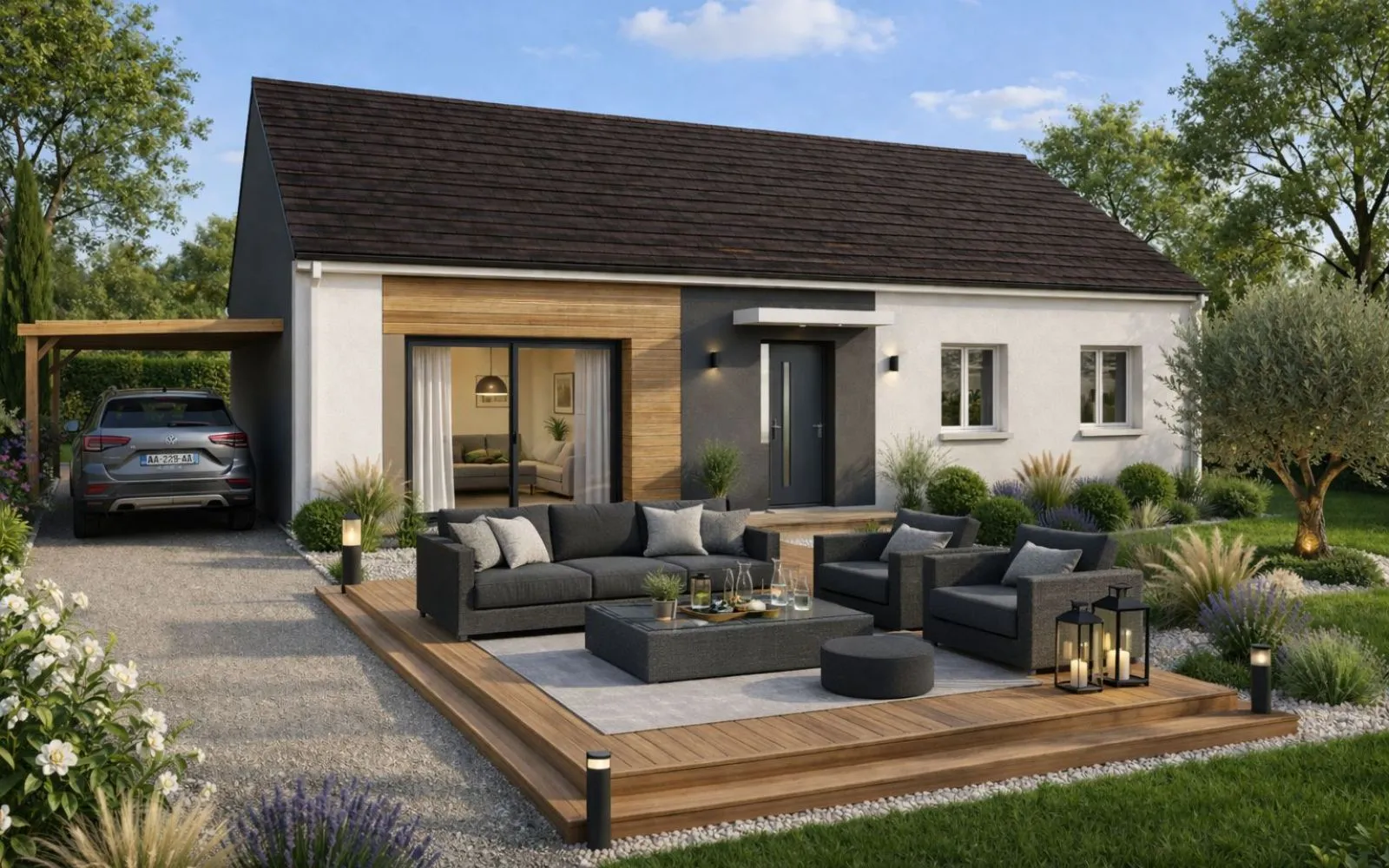 Projet de construction d'une maison 90 m² avec terrain à OSNY (95) à Osny — photo 1