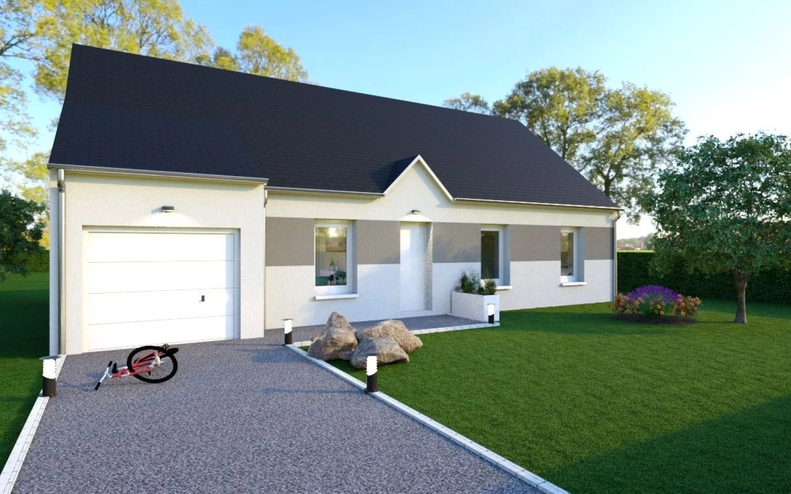 Projet de construction d'une maison 93 m² avec terrain à NOISY-LE-GRAND (93) à Noisy-le-Grand — photo 2