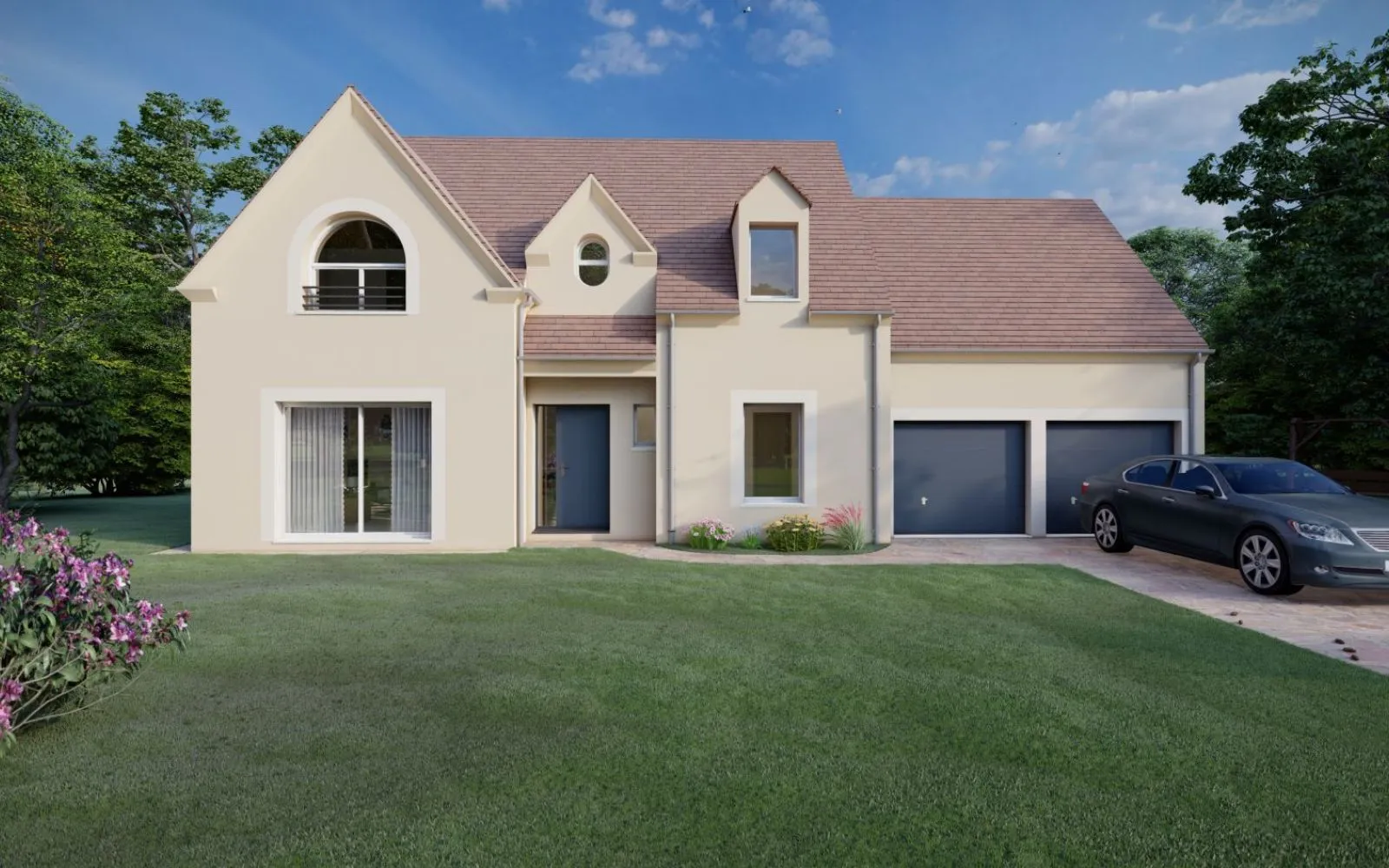 Projet de construction d'une maison 146 m² avec terrain à BONNEVAL (28) à Bonneval — photo 1