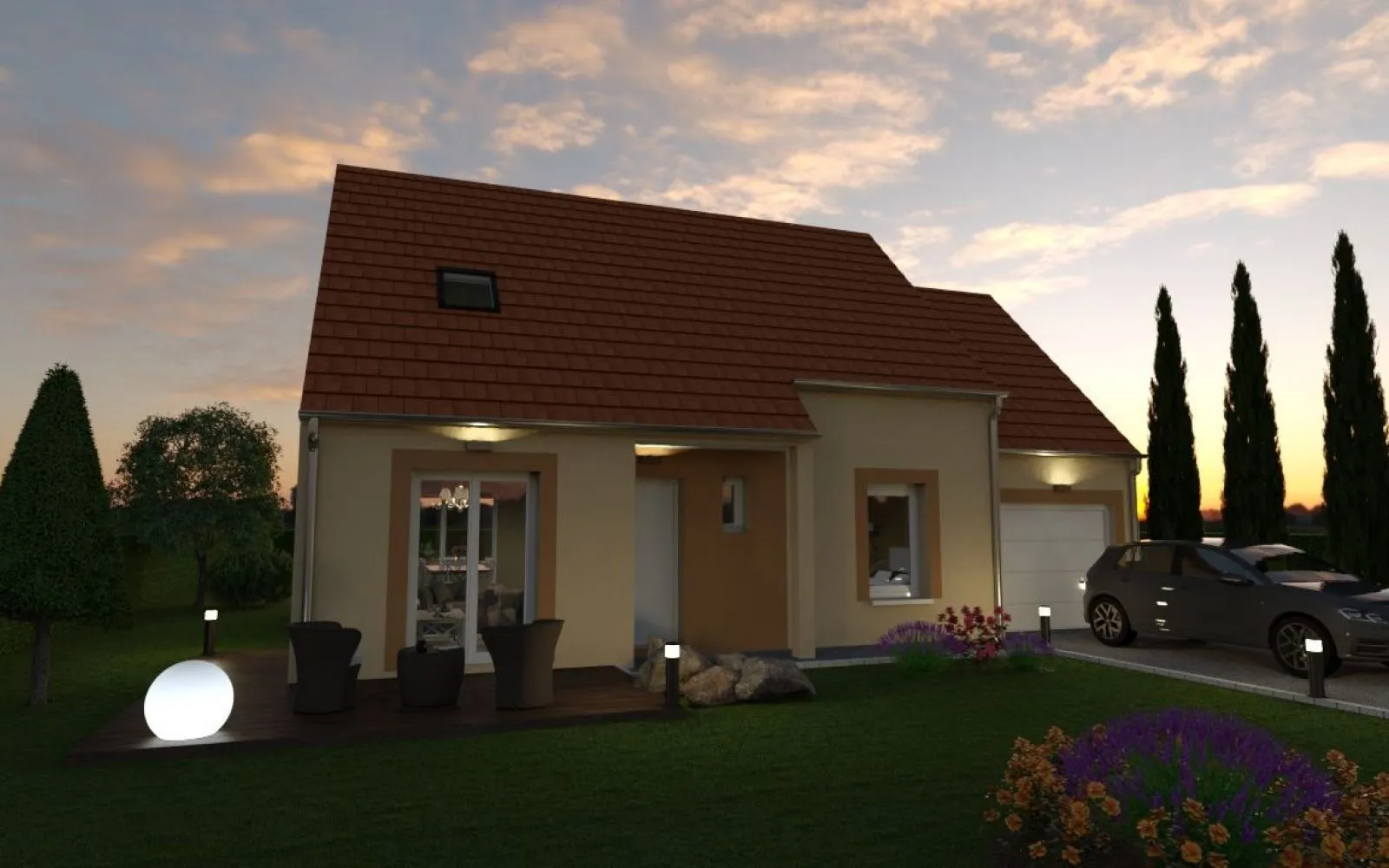 Projet de construction d'une maison 83 m² avec terrain à PONTAULT-COMBAULT (77) à Pontault-Combault — photo 1