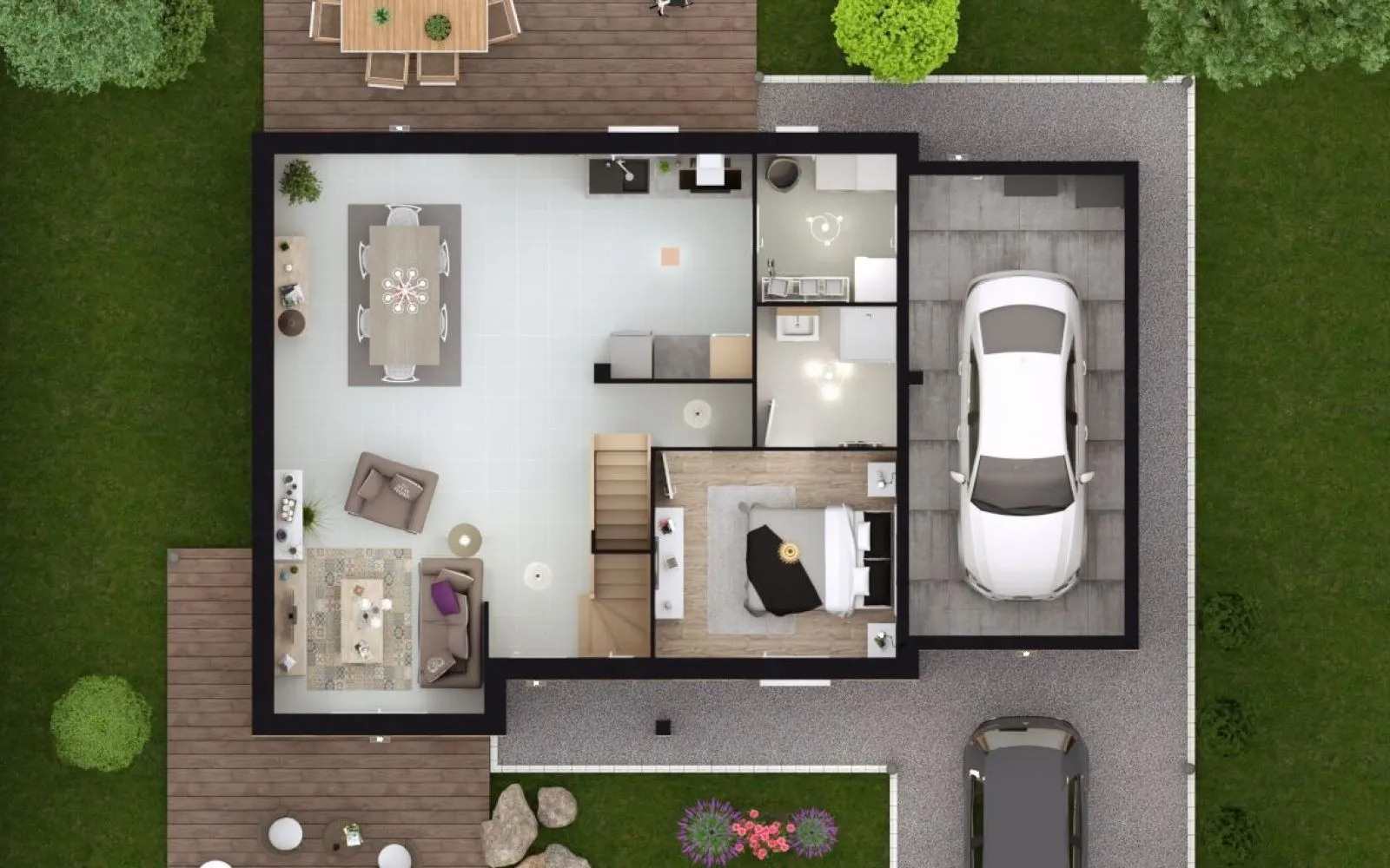 Projet de construction d'une maison 83 m² avec terrain à PONTAULT-COMBAULT (77) à Pontault-Combault — photo 6