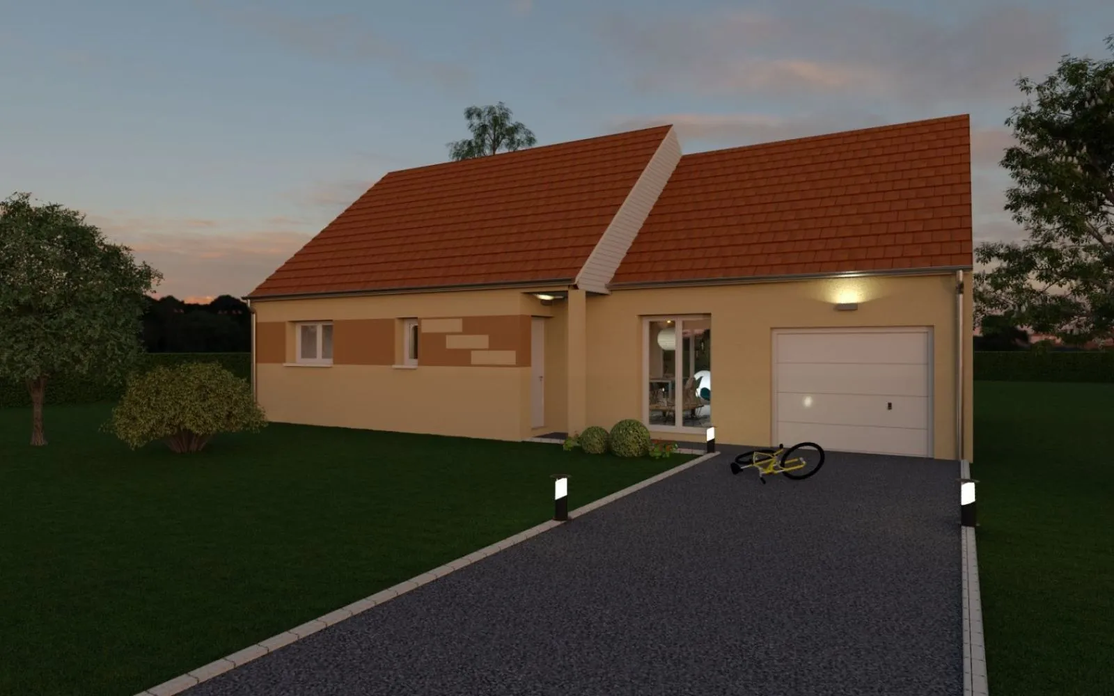 Projet de construction d'une maison 88 m² avec terrain à FRANCONVILLE (95) à Franconville — photo 1