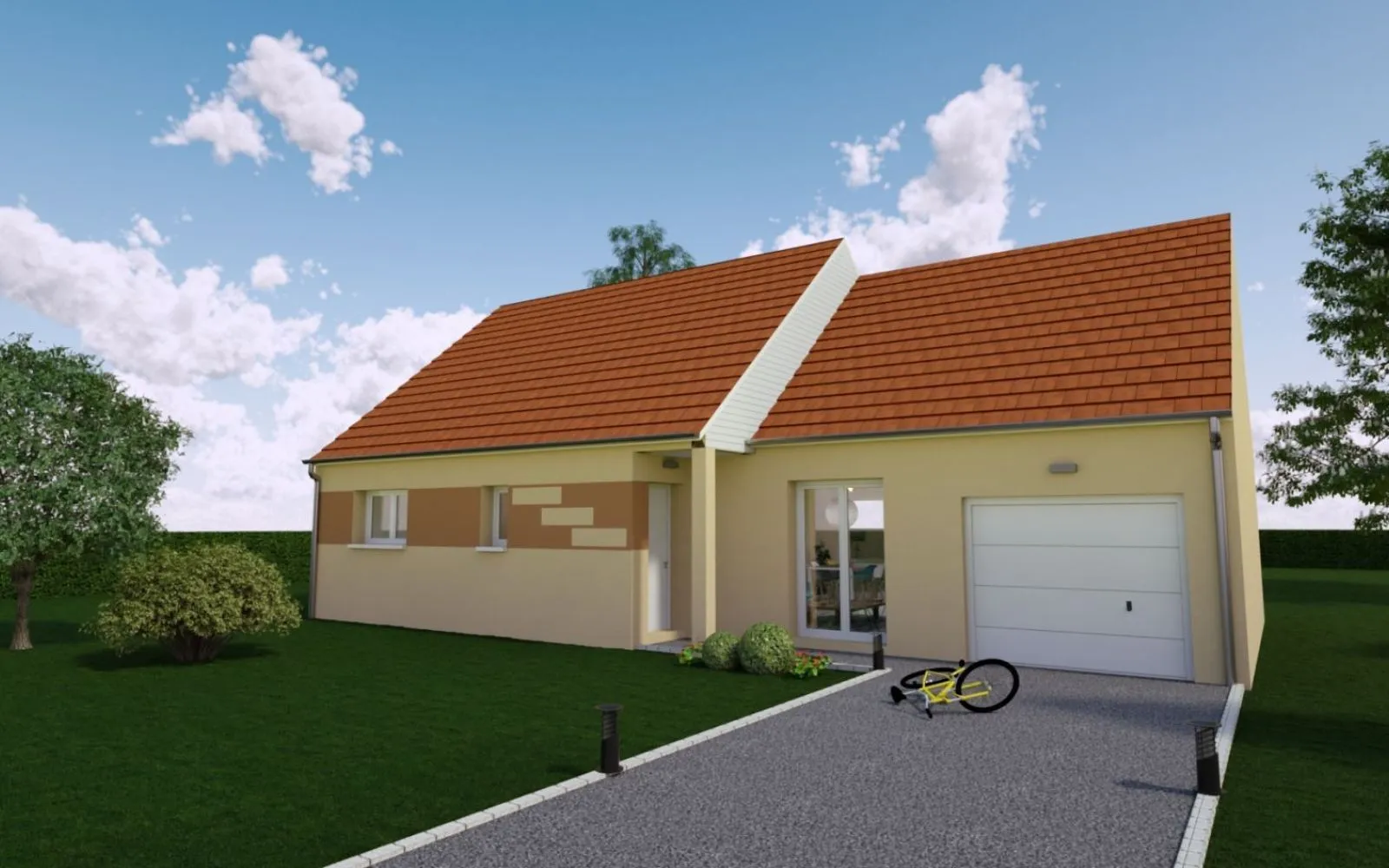 Projet de construction d'une maison 88 m² avec terrain à FRANCONVILLE (95) à Franconville — photo 2