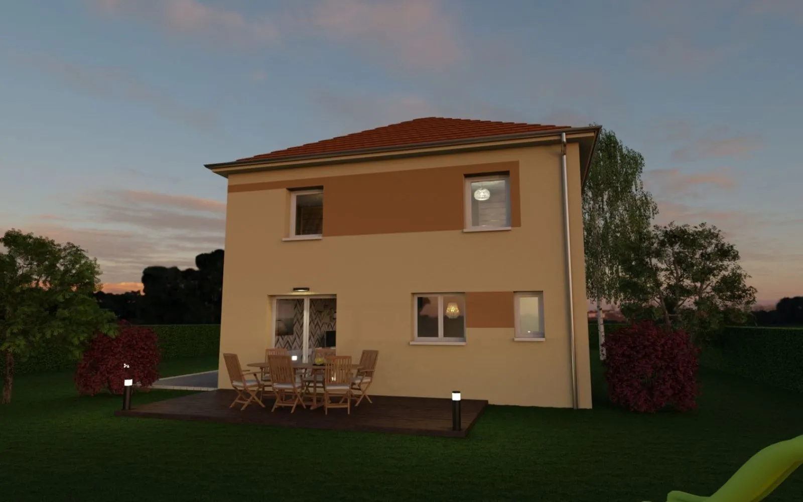 Projet de construction d'une maison 104 m² avec terrain à BOISSY-LE-CHATEL (77) à Boissy-le-Châtel — photo 3