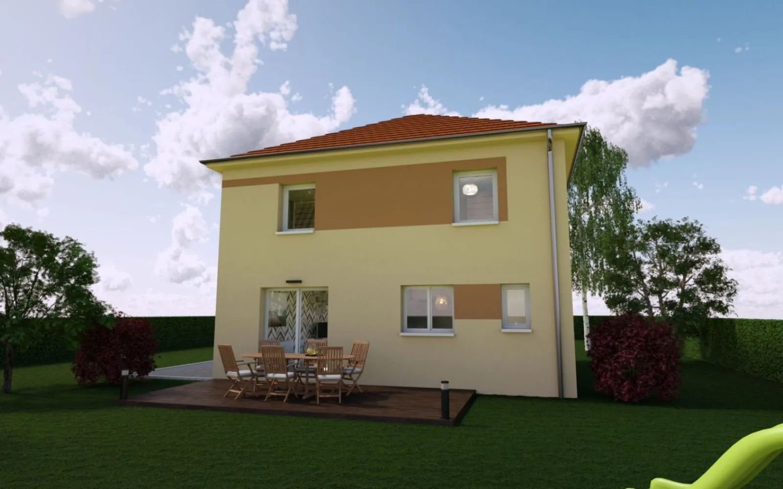 Projet de construction d'une maison 104 m² avec terrain à BOISSY-LE-CHATEL (77) à Boissy-le-Châtel — photo 4