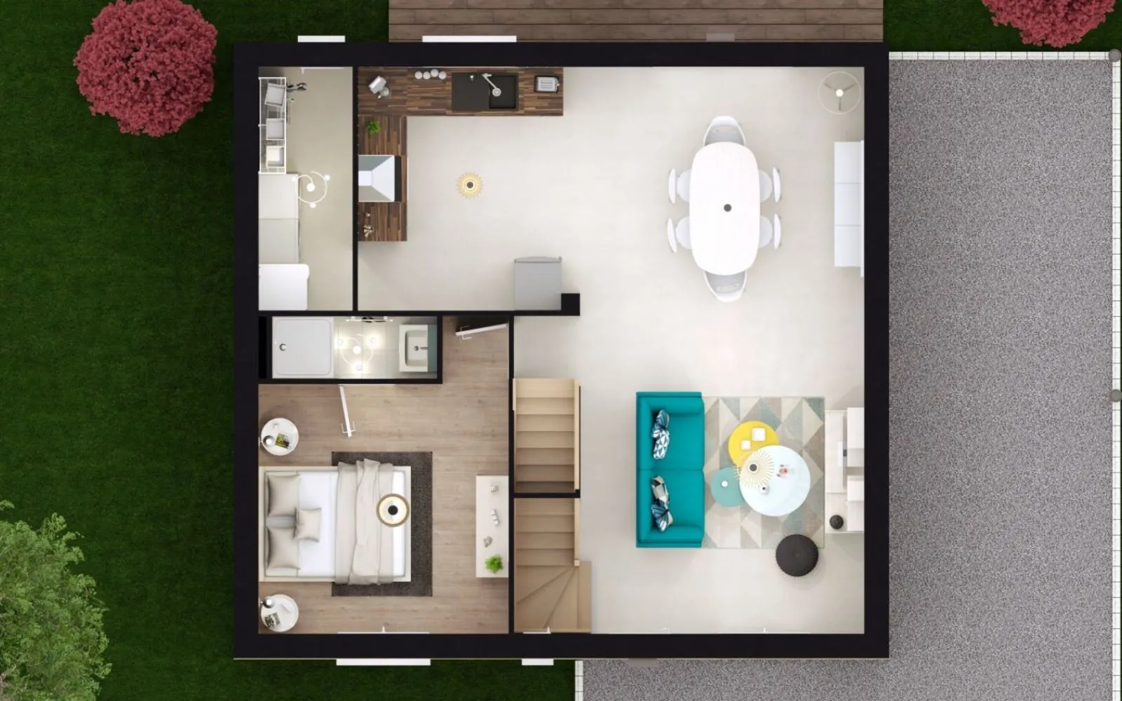 Projet de construction d'une maison 104 m² avec terrain à BOISSY-LE-CHATEL (77) à Boissy-le-Châtel — photo 6