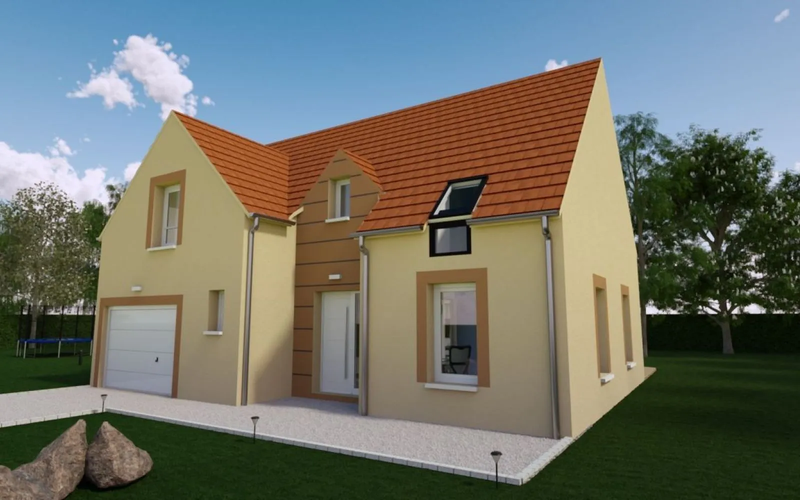 Projet de construction d'une maison 125 m² avec terrain à GOUSSAINVILLE (95) à Goussainville — photo 1