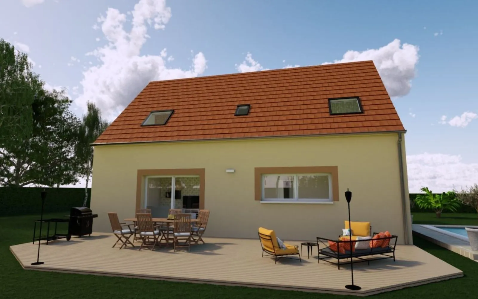 Projet de construction d'une maison 125 m² avec terrain à GOUSSAINVILLE (95) à Goussainville — photo 4