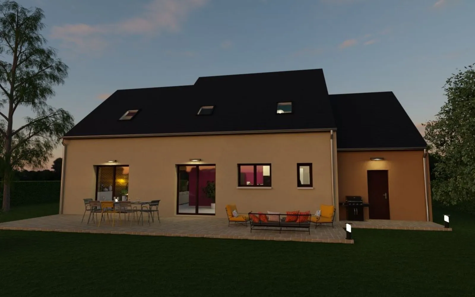Projet de construction d'une maison 138 m² avec terrain à TIGEAUX (77) à Tigeaux — photo 3