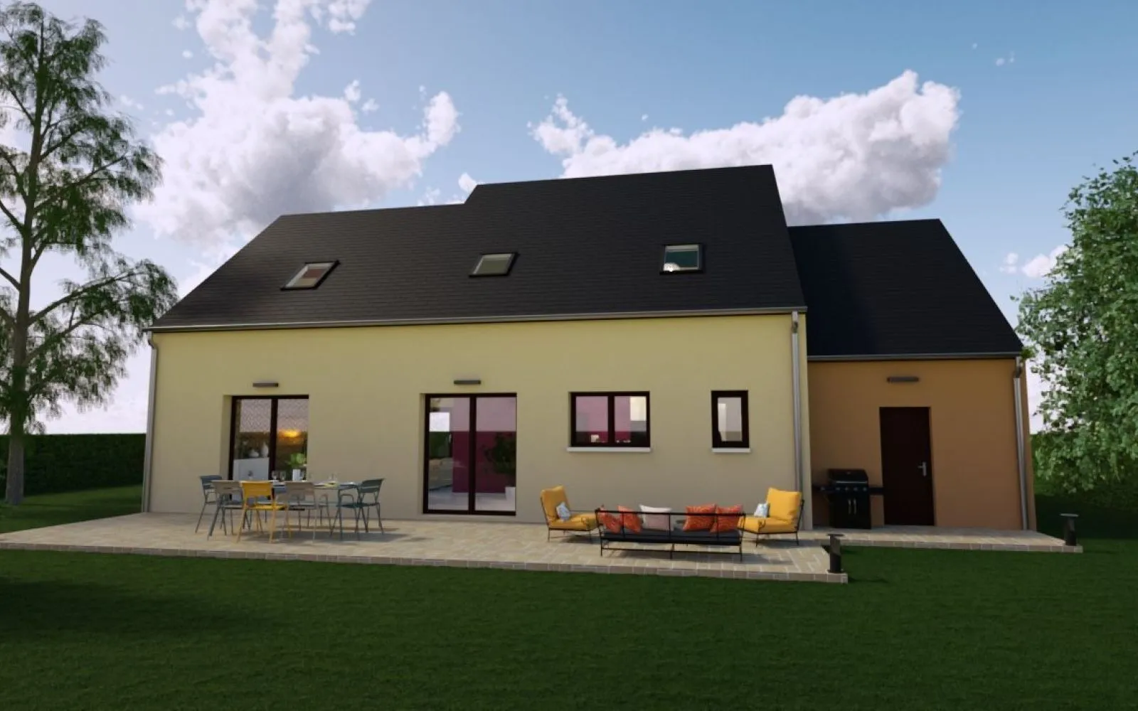 Projet de construction d'une maison 138 m² avec terrain à TIGEAUX (77) à Tigeaux — photo 4